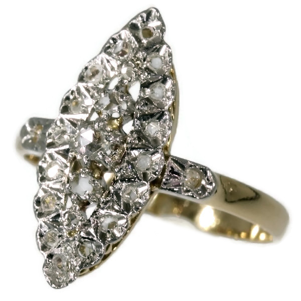 French estate diamond ring